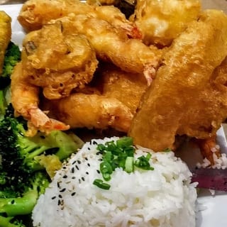 Seafood Tempura Dinner
