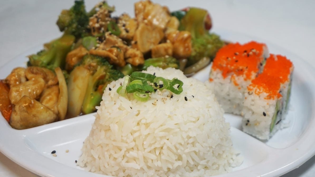 Chicken Teriyaki Bento Box.