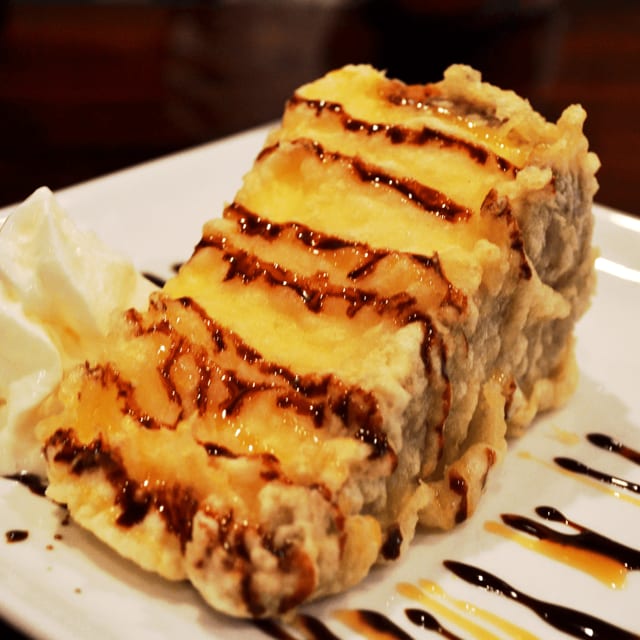 Tempura Cheesecake.
