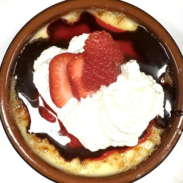 Crème Brûlée.