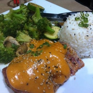 Seared Ahi Tuna Dinner