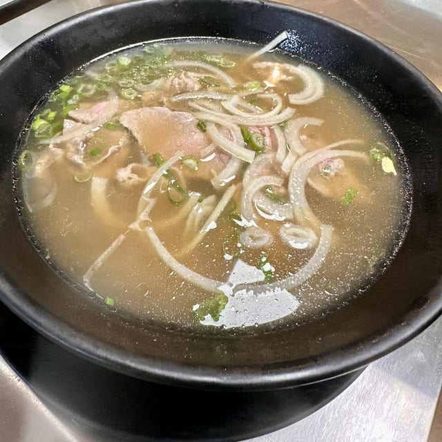 Sliced Beef Pho.