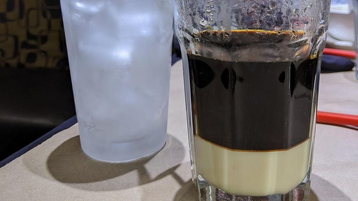 Vietnamese Iced Coffee.