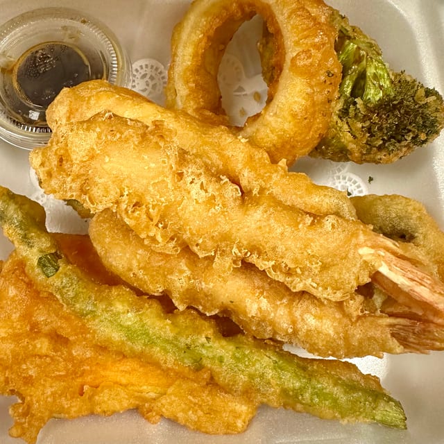 Tempura Shrimp & Vegetable.