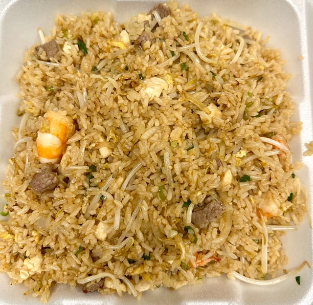 Combination Fried Rice.