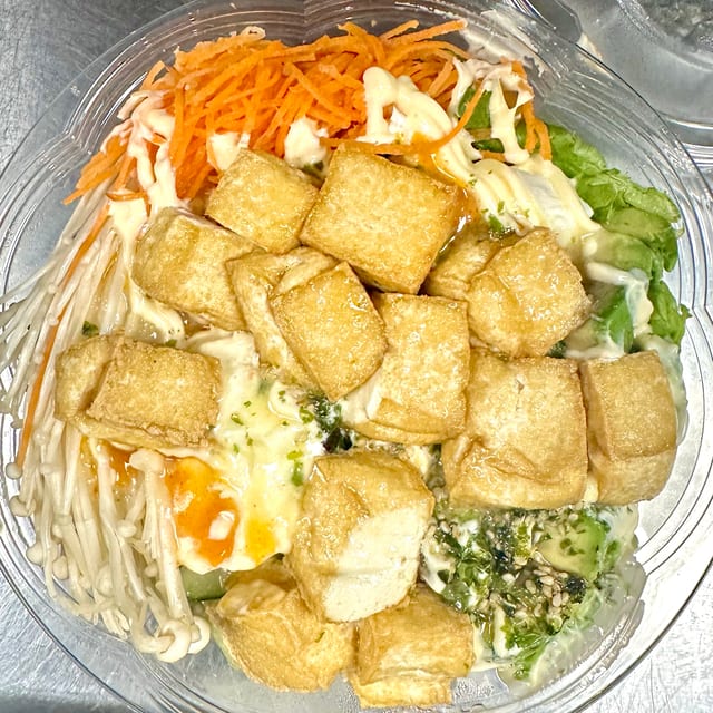 Happy Buddha Poke Bowl (Cooked).