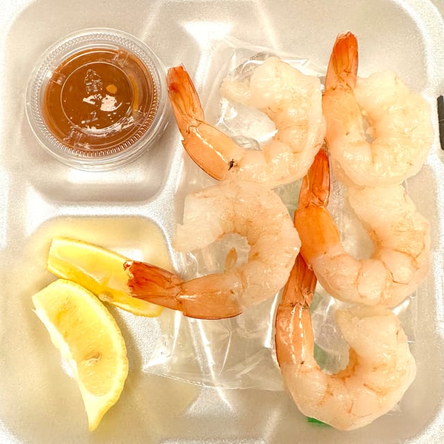 Jumbo Shrimp Cocktail.