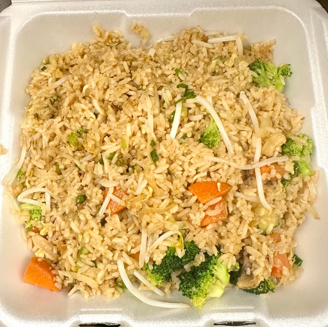 Vegetable Fried Rice.